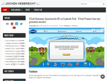 Tablet Screenshot of jochenhebbrecht.be